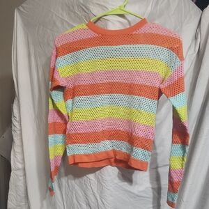 Forever 21 Multicolor Striped Sweater